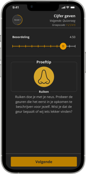 Tasteventura app screenshot